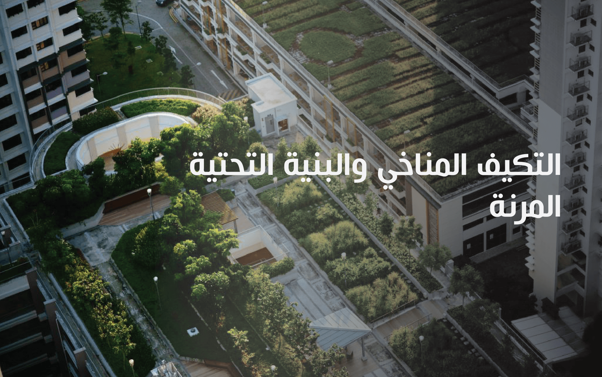 Climate Adaptation & Resilient Infrastructure – Blog- Arbic التكيف المناخي والبنية التحتية المرنة